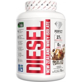 Perfect Sports Diesel New Zealand Whey Isolate Mocha Latte Cappucino 2LB