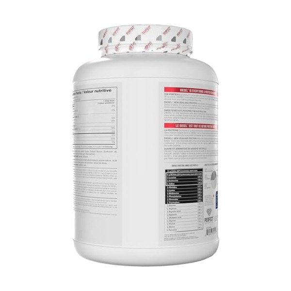 Perfect Sports Diesel New Zealand Whey Isolate Mocha Latte Cappucino 2LB