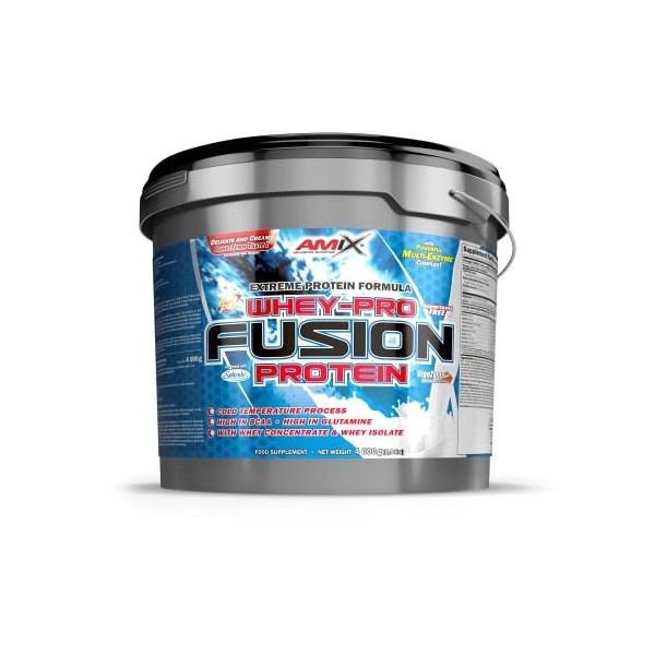 Amix 114 Protéine pour Support Musculaire Cookies Cream 4 kg