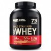 Optimum Nutrition Gold Standard 100% Whey, Poudre de Protéines pour Construction et Récupération Musculaire, avec Glutamine e...