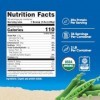 Nutricost Isolat de protéine de pois bio en poudre 0,9 kg – Non aromatisé, certifié biologique par lUSDA, protéines de pla