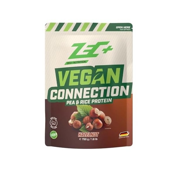 Zec+ Ladies Vegan Connection 750g Fraise - Protéines - Protéines végétaliennes