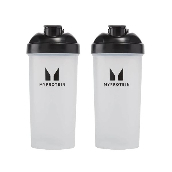 Myprotein Shaker Black Edition Lot de 2 échantillons de lactosérum Impact gratuits