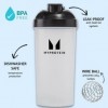 Myprotein Shaker Black Edition Lot de 2 échantillons de lactosérum Impact gratuits