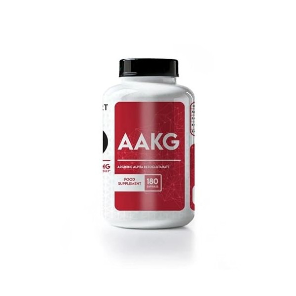 AAKG 2500/4000 – L-Arginine Alpha-Ketoglutarate – Endurance & Performance – 2500mg à 4000mg – Vasodilatation & Récupération M