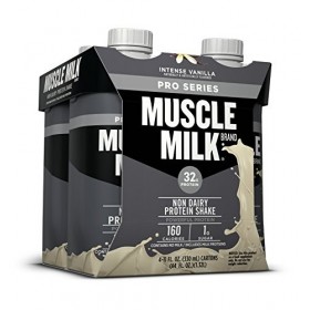 Muscle Milk Pro Series Protein Shake, vanille intense, 4 pièces
