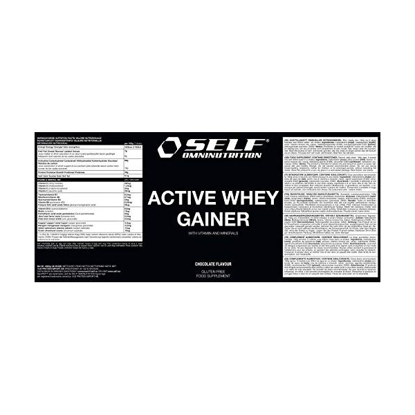 Active Whey Gainer 2 kg Vanille