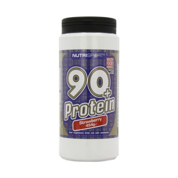 Nutrisport 90+ Protein Strawberry 454g