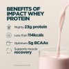 Myprotein Impact Whey Protein, 1 kg, Fraise Naturelle