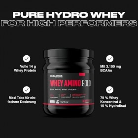 Body Attack Whey Amino Gold - Pack of 325 Tablets