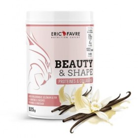 BEAUTY & SHAPE PROTEINE - Entretien Musculaire, Beauté de la Peau & Minceur - Faible teneur en sucre, Riche en Protéines - Co