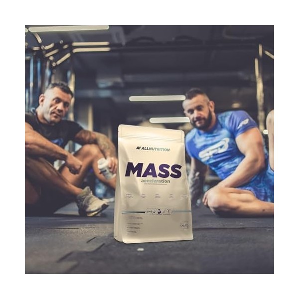Allnutrition Mass Acceleration, Chocolate Cookies - 1000g