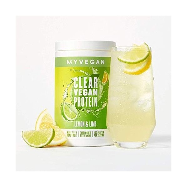 Myprotein Clean MYP9068/100/101 Poudre de protéines végétaliennes 320 g citron et citron vert
