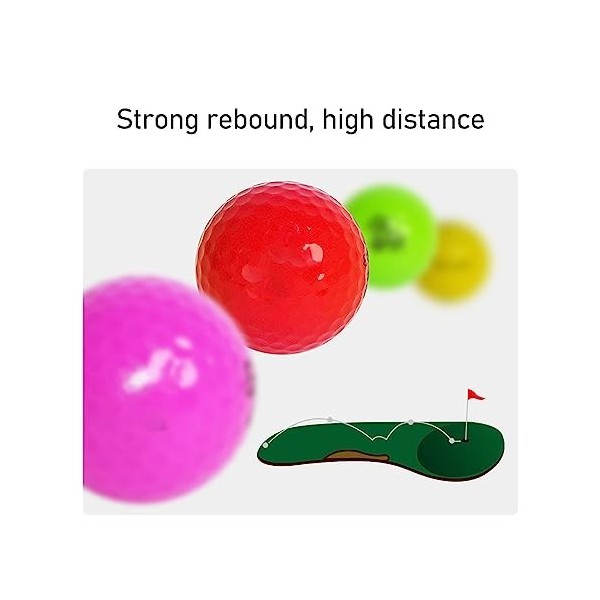 SIXRUN Balle de pour Femme, Jeu de Balles de 24 Pièces 2 Couches pour Les Joueurs Débutants B155 Compléments alimentaires pr...