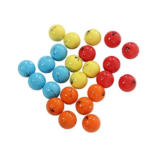 SIXRUN Balle de pour Femme, Jeu de Balles de 24 Pièces 2 Couches pour Les Joueurs Débutants B155 Compléments alimentaires pr...