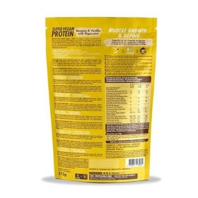 Super Vegan Protein Banane et Vanille avec Digezyme Iswari 875g Compléments alimentaires protéinés