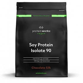 The Protein Works – Protéine de Soja 90 – Protéine Pour Végétaliens et Végétariens – Shaker et Cuillère Doseuse Gratuits - Ch...