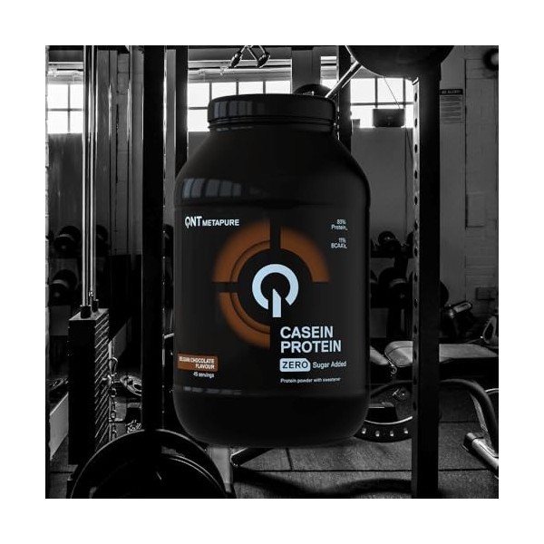 Casein Protein, Chocolat Belge, 908 g Compléments alimentaires protéinés