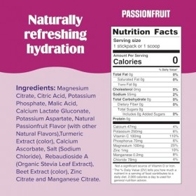 Ultima Replenisher Poudre Électrolytes, complément pour hydratation quotidienne sans sucre avec soutien énergétique naturel, 