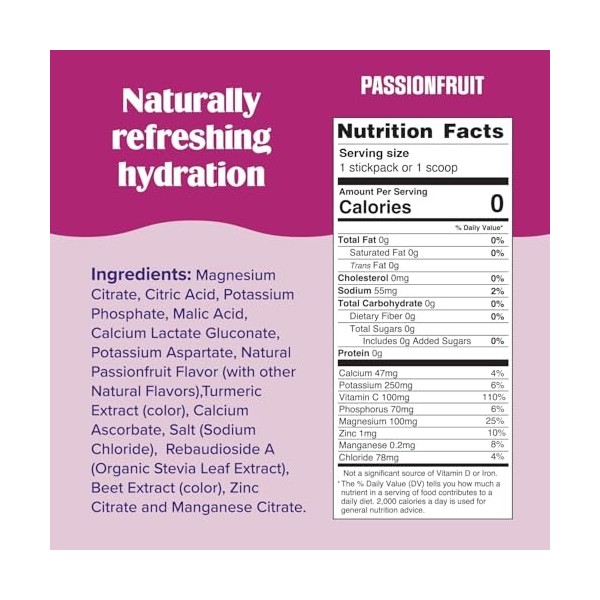 Ultima Replenisher Poudre Électrolytes, complément pour hydratation quotidienne sans sucre avec soutien énergétique naturel, 