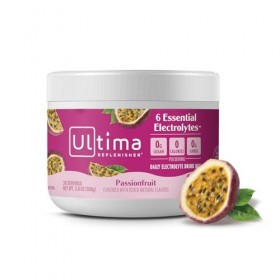 Ultima Replenisher Poudre Électrolytes, complément pour hydratation quotidienne sans sucre avec soutien énergétique naturel, 