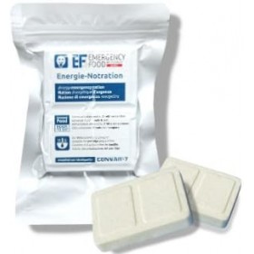 CONVAR-7 EF Energie-Notration 120g - Barre haute énergie, ration de survie, repas d’urgence, aliment longue conservation
