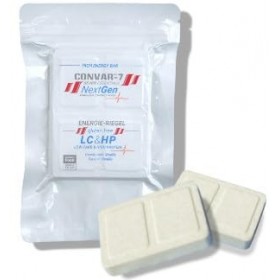 CONVAR-7 NextGen Energy Bar – Low Carb & High Protein 120 g – Barre haute énergie, ration de survie, repas d’urgence, alime