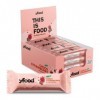 yfood Barre Choco Strawberry, barre protéinée à emporter, THIS IS FOOD, 13 g de protéines, 25 vitamines et minéraux, 12 x 60 