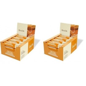 Bulk Barres Protéinée Macro Munch, Protein Bar, Caramel Salé, 12 x 62 g Lot de 2 