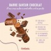 Gerlinéa - Barres Repas Saveur Chocolat - Repas Complet et Rapide - 12 barres soit 6 repas Lot de 3 