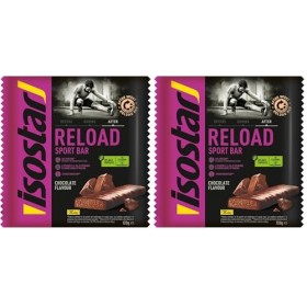 Isostar Reload Sport Bar Chocolat - Barres de Récupération Protéinées - Après lEffort - Encas Sain Sportif - Sans Colorant - ...