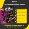 Isostar Reload Sport Bar Chocolat - Barres de Récupération Protéinées - Après lEffort - Encas Sain Sportif - Sans Colorant - ...