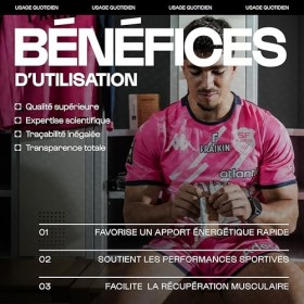 Barres Protéine & Energie - lot de 4 - Cranberry - 8 g de protéines - Source dénergie - Collation Sans gluten - Fabriquée en
