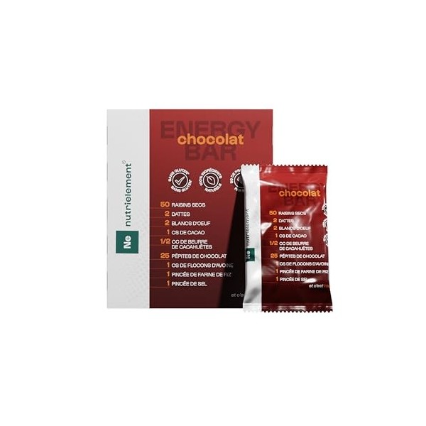 Barres Protéine & Energie - lot de 4 - Cranberry - 8 g de protéines - Source dénergie - Collation Sans gluten - Fabriquée en