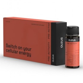 6h+ Pre-Activity – Shot Booster d’Énergie pour les Athlètes d’Endurance. Énergie cellulaire pour Marathon, Triathlon, Trail e