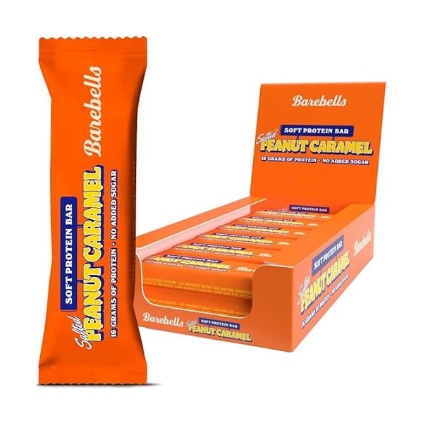 Barebells Soft Protein Bar Salted Peanut Caramel 12X55g