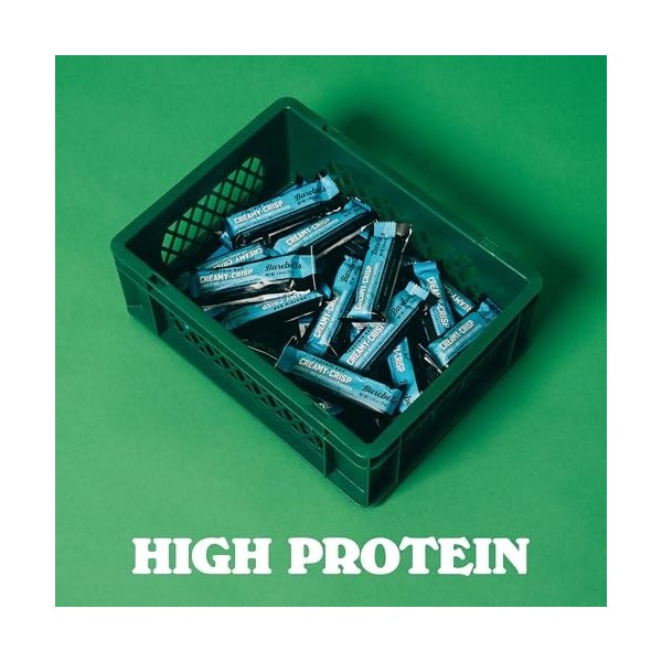 Barebells Barre de protéine 20g proteine, 12x55g chocolat protein bars Creamy Crisp Barres nutritives