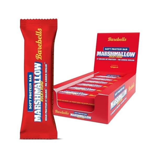 Barebells Barre de protéine 20g proteine, 12x55g chocolat protein bars Creamy Crisp Barres nutritives
