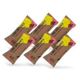Nutripure | Barre Energétique Longue Distance | 6 Barres Énergétiques Sport Riche en Glucides | Snack pour Effort dEndurance