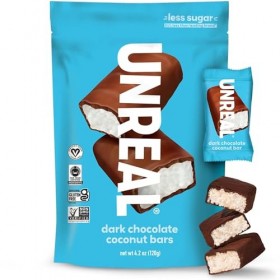 Unreal Bars Dark Chocolate Coconut 4.2OZ Barres nutritives
