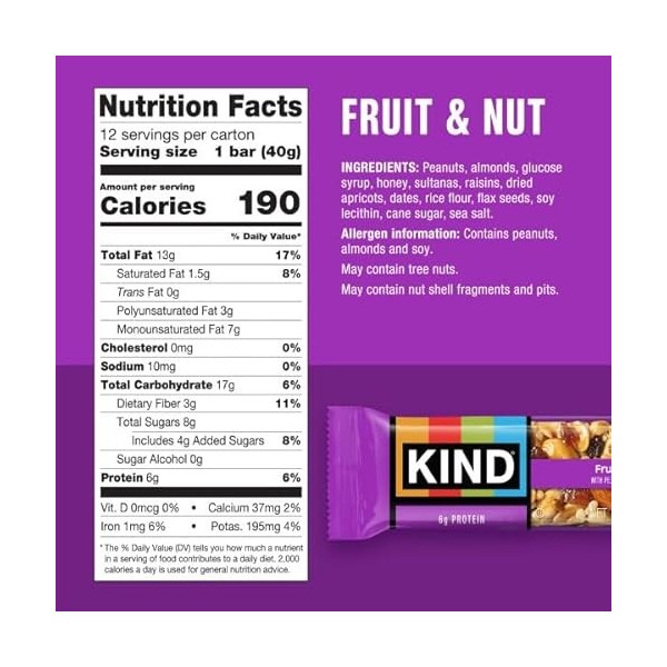 Kind Bar - Delight - Case Of 12 - 1.4 Oz