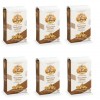 Caputo - 6 paquets de farine pour pâtes fraîches et gnocchis, farine de Naples, 00, 1 kg Barres nutritives