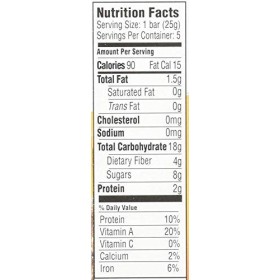 Happytot, fibres et protéines Soft-Bar au four Avoine - Nourrissez Inc. Happy Baby 