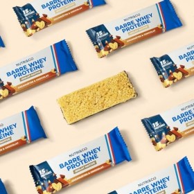 NUTRI & CO Barres Protéinées Whey Isolat Native - 15g de Protéines - Musculation & Récupération - 100% Clean sans protéines v...