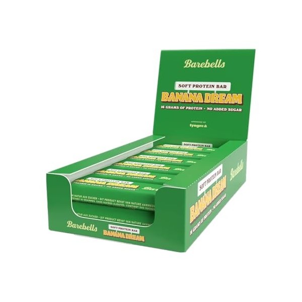 Barebell Soft Protein Bars 12 barres Banana Dream