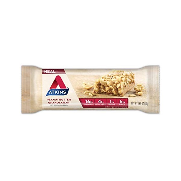 Atkins Advantage Bar Peanut Butter Granola - 5 Bars