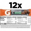 Gatorade Whey Protein Recover Bars, Chocolate Chip, 2.8 ounce bars 12 Count 