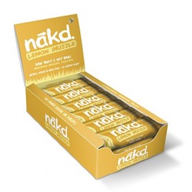 Nakd Raw Fruit and Nut Bars Pack of 18 Lemon Drizzle 