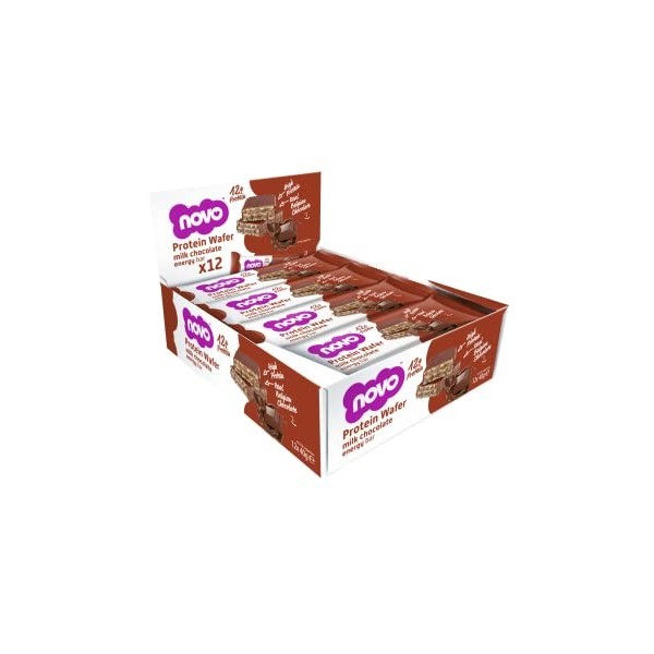Novo Nutrition Protein Wafer Barre Protéinée Barres nutritives