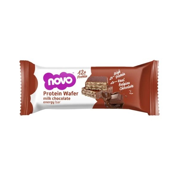 Novo Nutrition Protein Wafer Barre Protéinée Barres nutritives